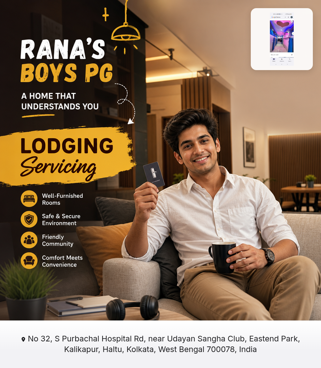 Rana's Boys PG lodging services